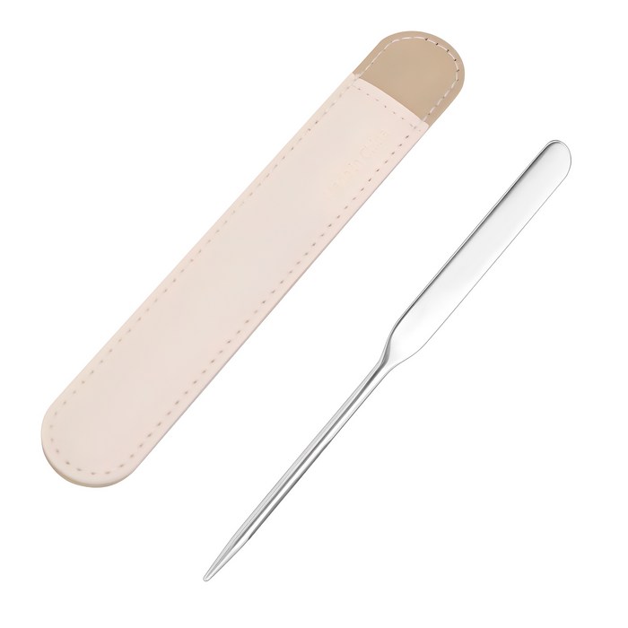 Comet Stainless Steel Stick Makeup Spatula, Silver, 1 Piece