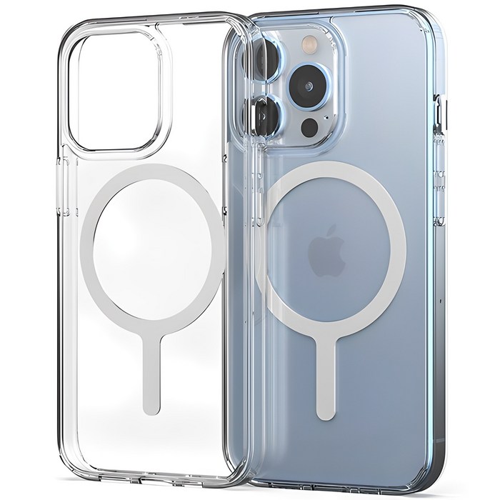 신지모루 갤럭시 아이폰 맥세이프 M 에어클로 베이직 마그네틱 휴대폰 케이스 - 맥세이프 케이스