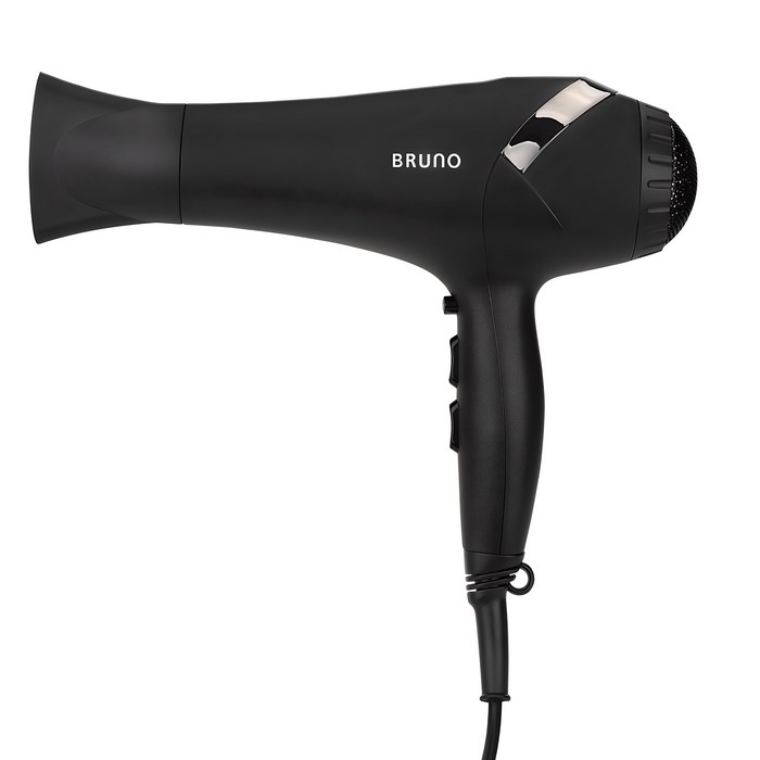 BRUNO 전문가용 헤어 드라이어 2200W, BH-2301, 블랙