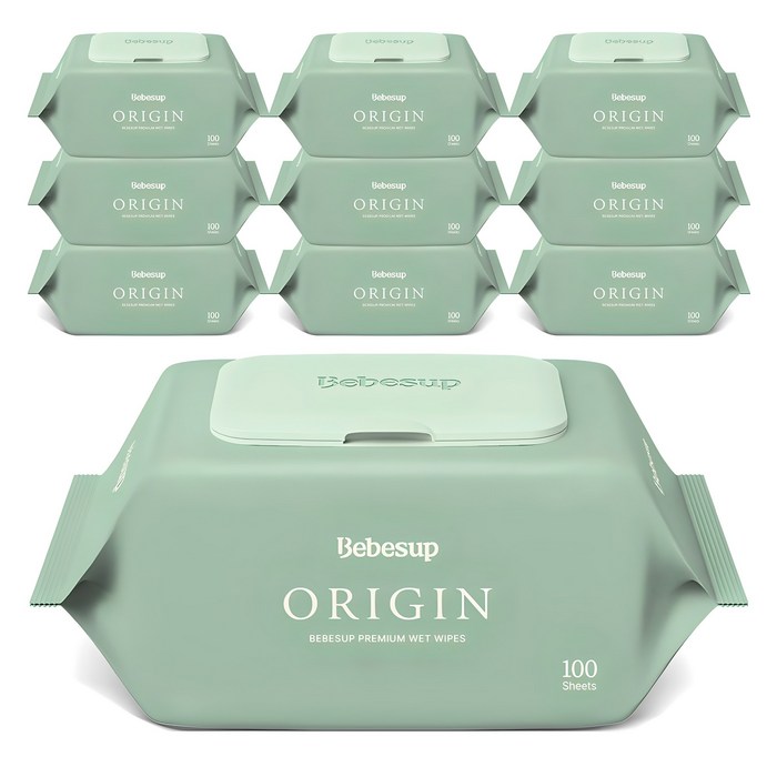 Bebe Forest Origin Baby Wipes Cap Type