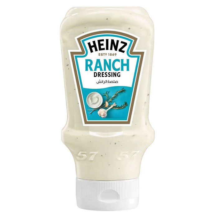 하인즈 랜치 드레싱, 418.5g, 1개 - 감자튀김 소스