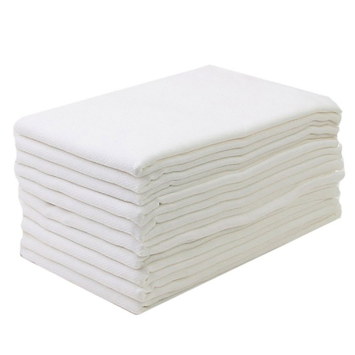 Baby Bear Wellness Cloth Diapers Square, Plain, 10 Pieces