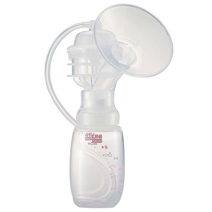 Unimom Inhaler Set Electric Breastfeeding Breast Pump, White + Transparent, 1 Set