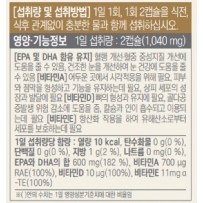 프로메가 알티지 오메가3 듀얼 플러스, 60정 후기 분석 - 최종 연출 컷