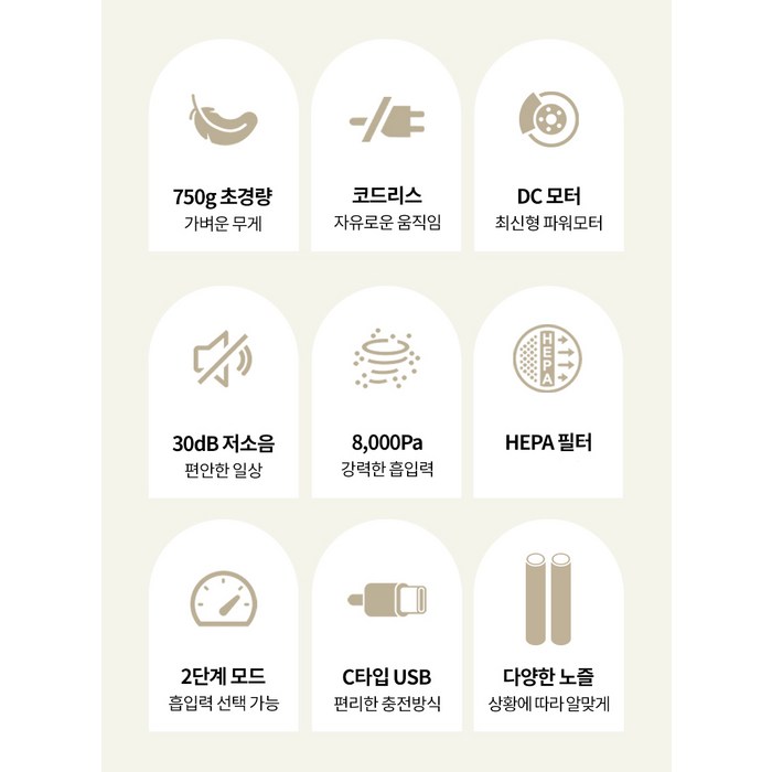 클래파 DC모터 다용도 미니 핸디형 무선청소기, 네이비 후기 분석 - 먼지통 분리 및 세척 안내
