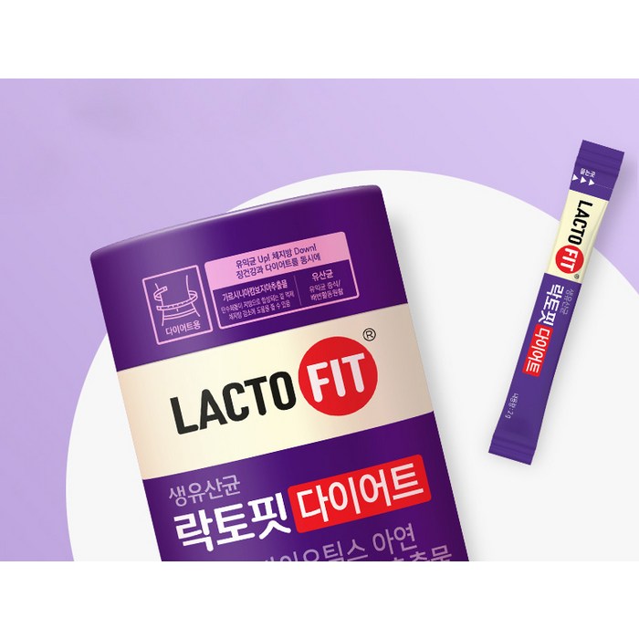 락토핏 정품 다이어트 유산균 60p, 120g 후기 분석 - 박스 디자인 및 정품 인증