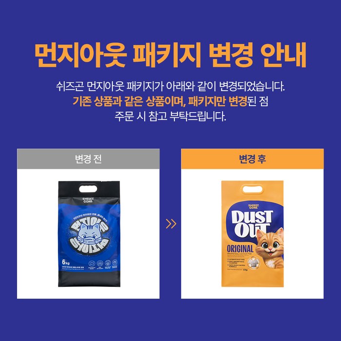 쉬즈곤 먼지아웃 벤토나이트 고양이 모래, 6kg 후기 분석 - 입자 근접 촬영