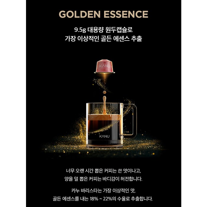 카누 바리스타 페블 커피머신 후기 분석 - 박스 패키징 디자인