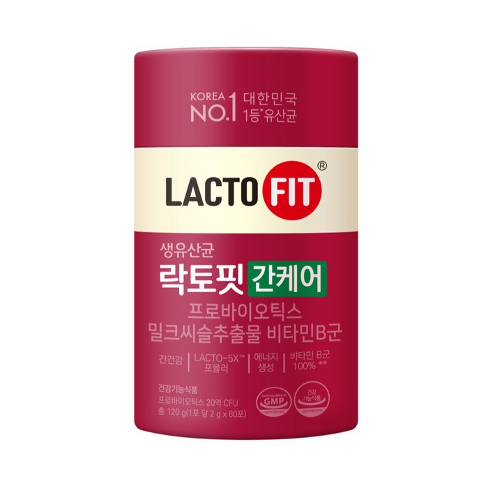 Lactofit Liver Care Lactobacillus 60p, 120g, 1 pc
