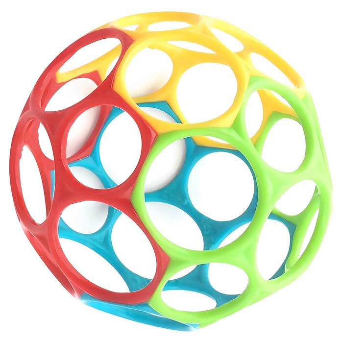 Obol Cow Baby Ball, Random Delivery, 1 Piece