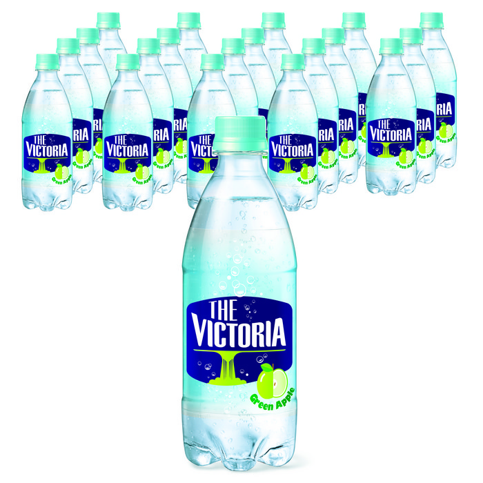 웅진빅토리아 더빅토리아 그린애플 탄산음료, 500ml, 20개