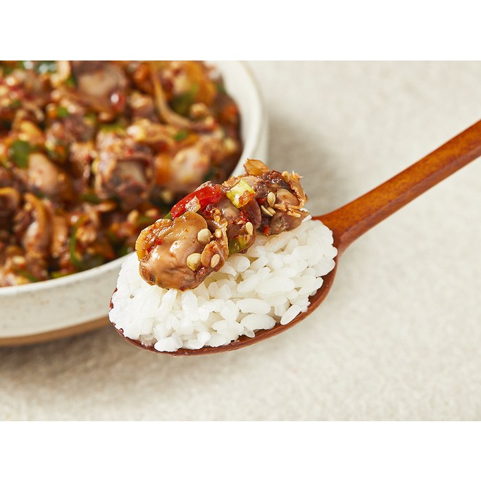 도들샘 꼬막비빔장 (냉동), 1kg 후기 분석 - 꼬막 살의 실물 디테일