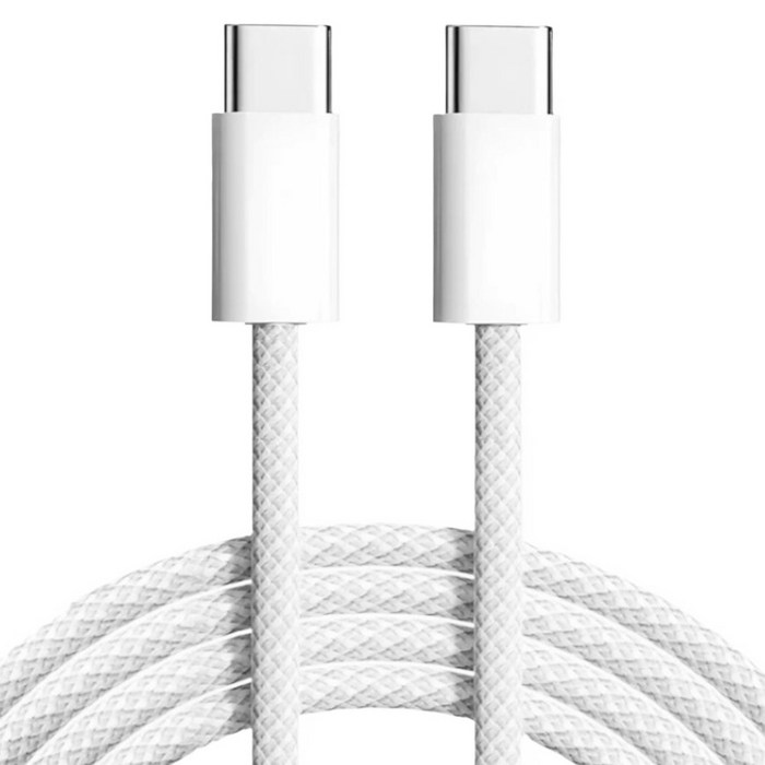 IRiver Type C to Type C Fabric Super Fast Charging Data Cable 60W