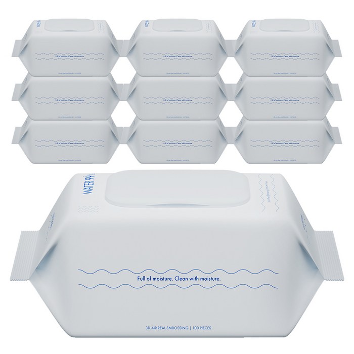 Water 99 Ultra Pure Hypoallergenic Basic Baby Wipes Cap Type