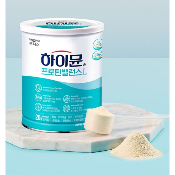 하이뮨 프로틴 밸런스 L 캔, 608g 후기 분석 - 산양유 단백 설명