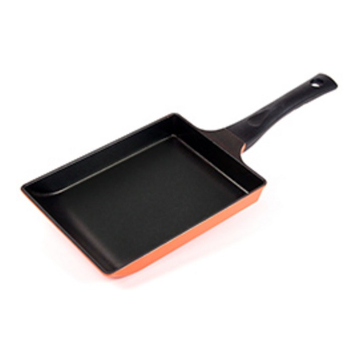 키친아트 오페라 계란말이팬 주황, 1개, 24cm