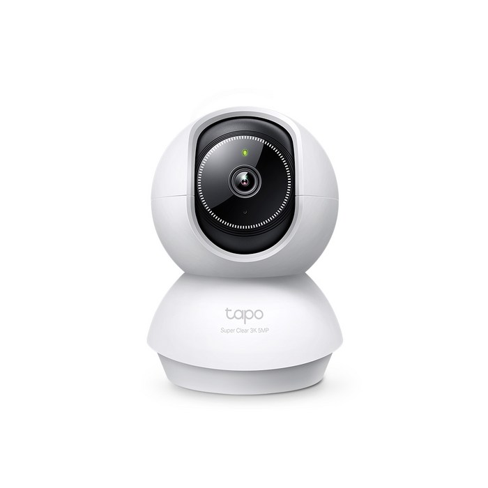 타포 3K 5MP 회전형 스마트 홈 WiFi 카메라, Tapo C230 후기 분석 - 전면 렌즈 및 센서 디테일