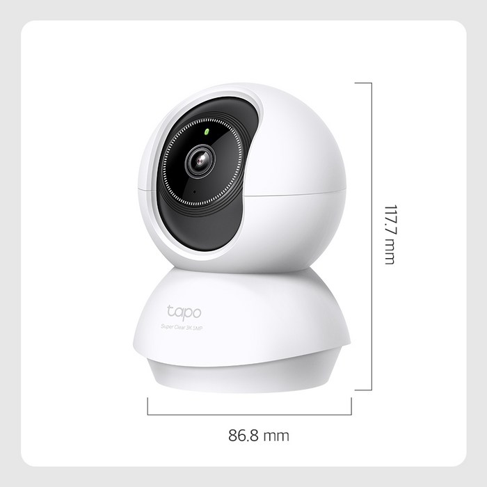 타포 3K 5MP 회전형 스마트 홈 WiFi 카메라, Tapo C230 후기 분석 - 실내 배치 이미지