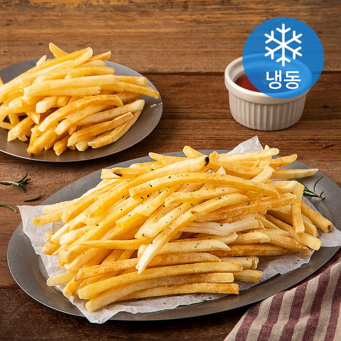 심플로트 블루리본 슈스트링 막대감자 (냉동), 2.72kg, 1개 - 감튀 모임