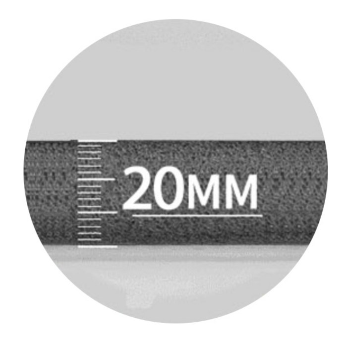 에바핏 NBR 프리미엄 요가매트 20mm, 챠콜 후기 분석 - 휴대용 가방에 넣은 모습