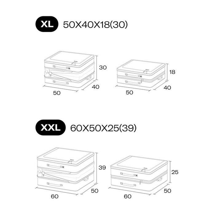 브랜든 2세대 부피순삭 의류 이불 다용도 대형 압축 파우치 2매세트 후기 분석 - 대용량 이불 수납 가이드