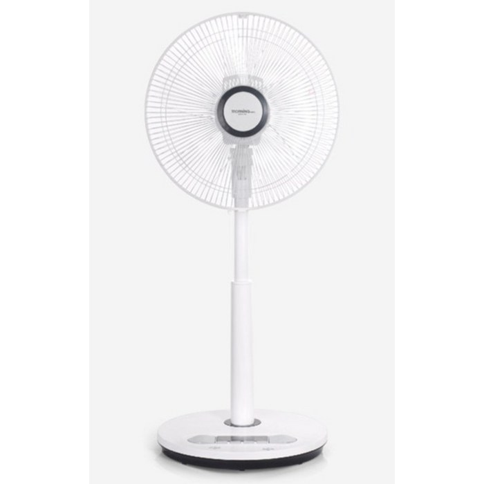 대웅모닝컴 미세풍 발터치 좌석용 리모컨 선풍기, DWF-FR1410 후기 분석 - 리모컨 및 조작부 상세