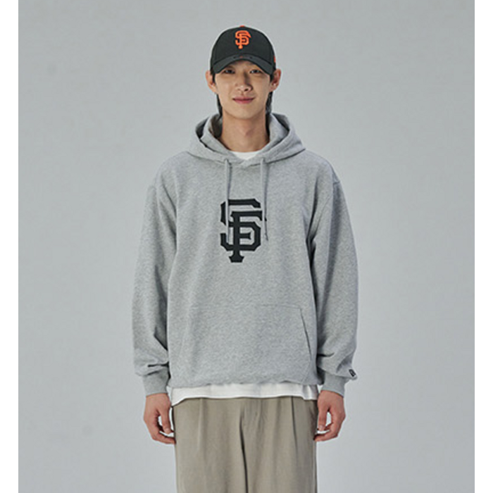 뉴에라 남녀공용 MLB 빅로고 샌프란시스코 자이언츠 후드티 1488156 후기 분석 - 로고 디테일