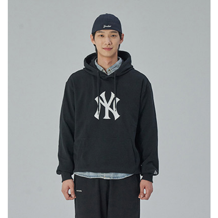 뉴에라 남녀공용 MLB 빅로고 뉴욕 양키스 후드티 1488156 후기 분석 - 상세 디테일 컷
