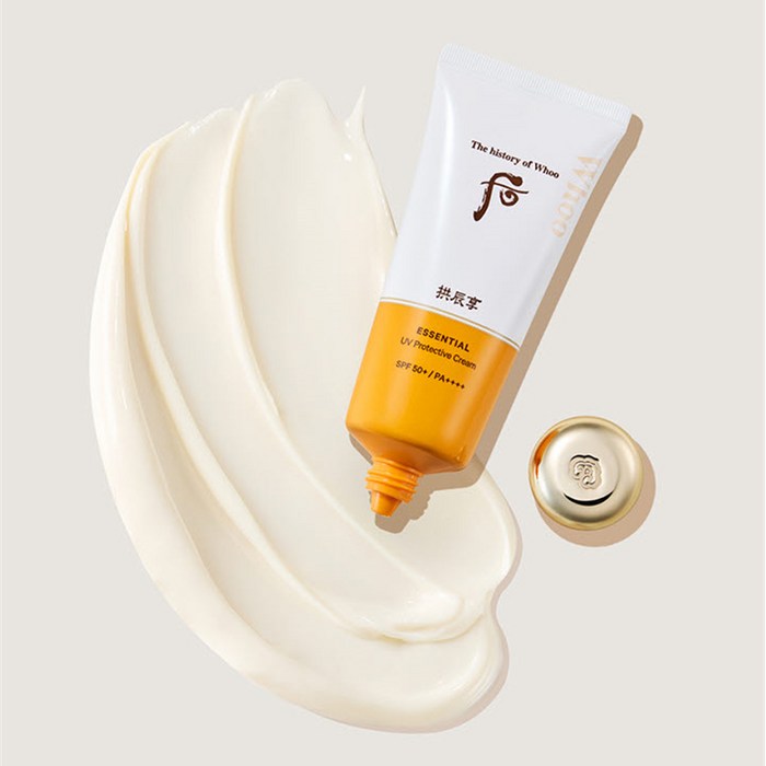 더후 공진향 진해윤 선크림 SPF50+ PA++++, 60ml 후기 분석 - 제형 및 질감 상세