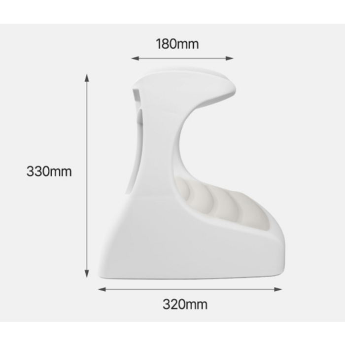 에르먼 국내 제조 PIO 2단 쿠션 발받침대 패드형, 네이비 후기 분석 - 단단한 쿠션 복원력