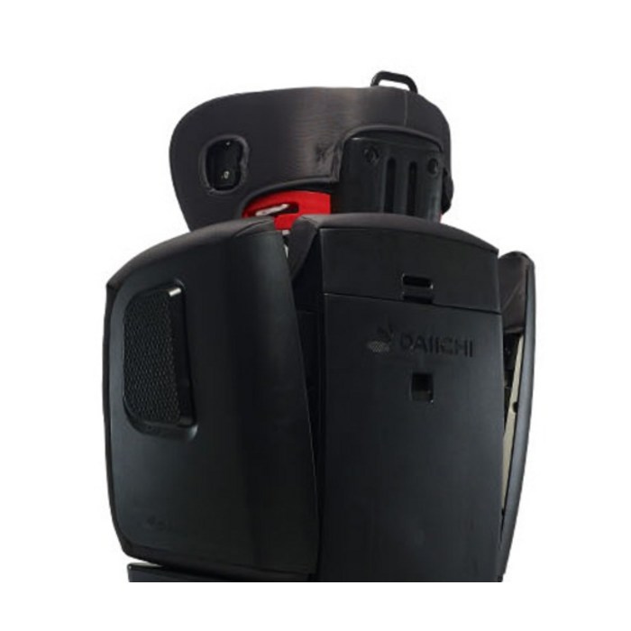 다이치 브이가드 ISOFIX 주니어 시즌2 프리미엄 카시트 일체형, 다크그레이 후기 분석 - 시트 하단 ISOFIX 장치 부위
