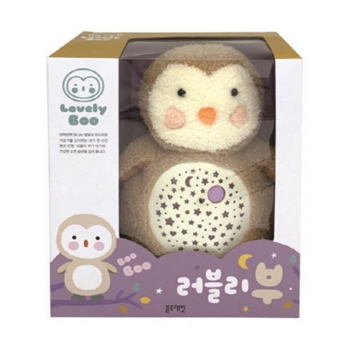 블루래빗 러블리 부, 혼합색상, 1개