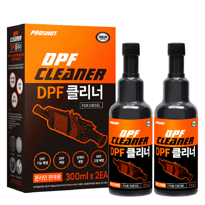 프로샷 DPF 클리너, 300ml, 2개