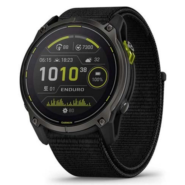 가민 엔듀로 3 아웃도어 스마트워치, 3.556cm, GPS - 가민 워치