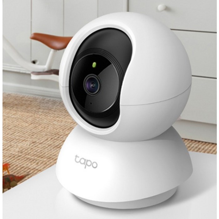 타포 360도 회전형 FHD 화질 스마트 Wi-Fi 홈 CCTV 실내용, Tapo C200C 후기 분석 - 동글동글하고 귀여운 외형 디자인
