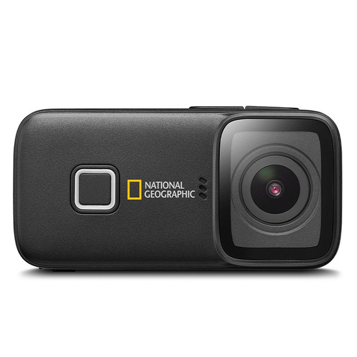 내셔널지오그래픽 하이브리드 4K 액션캠 mini, NC20, 블랙 - 액션캠