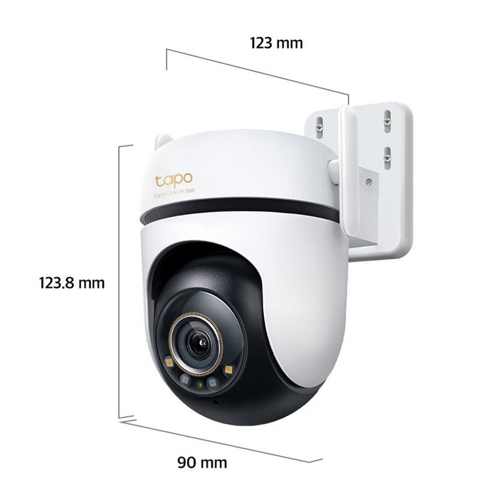 티피링크 500만화소 회전형 홈 카메라 실외용, Tapo C530WS 후기 분석 - 박스 구성품