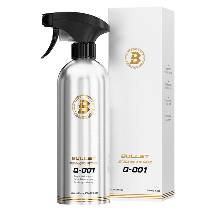 불렛 스트라다 퀵 디테일러 물왁스 Q001, 500ml, 1개