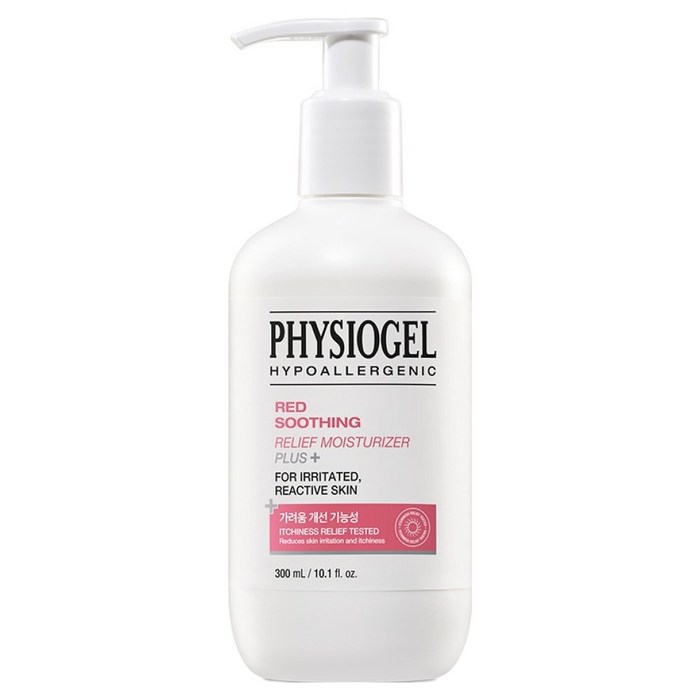 피지오겔 레드 수딩 릴리프 모이스처라이저 플러스 로션, 300ml, 1개