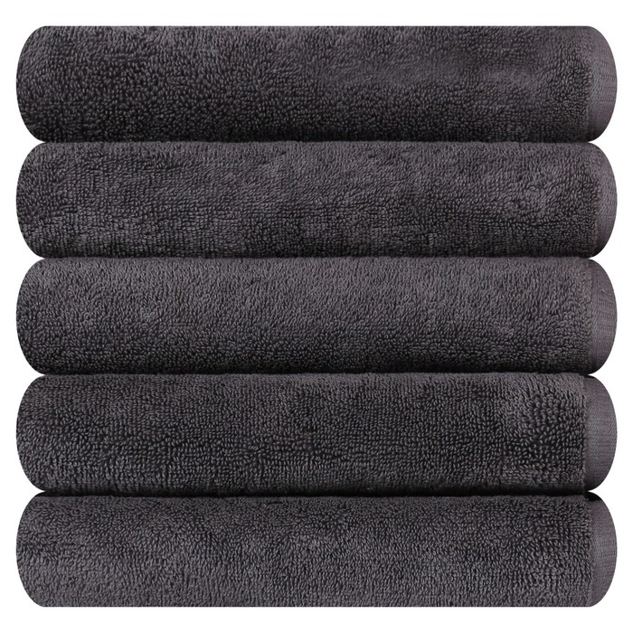 송월타월 뉴 데일리 소프트볼륨 40 수건 200g 코마사, 그레이, 5개