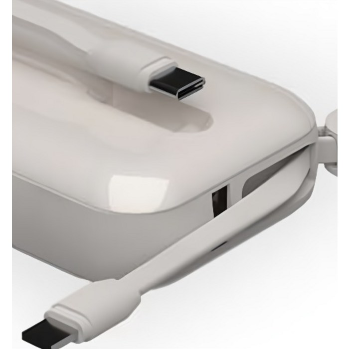 바우아토 포켓쉴 난연 PD 22.5W 고속 입출력 케이블 일체형 미니 보조배터리 10000mah 후기 분석 - 제품 활용 예시 이미지