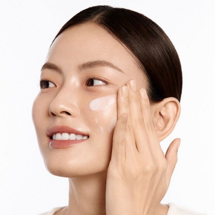 설화수 탄력크림 50ml 기획세트, 1개 후기 분석 - 제품 뒷면 성분표 정보