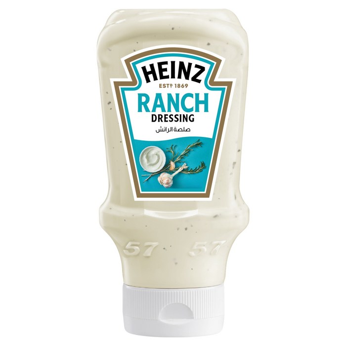 하인즈 랜치 드레싱 소스, 230g, 1개 - 감자튀김 소스