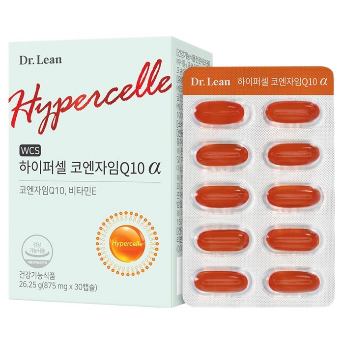 닥터린 하이퍼셀 코엔자임Q10 알파 26.25g, 30정, 1개