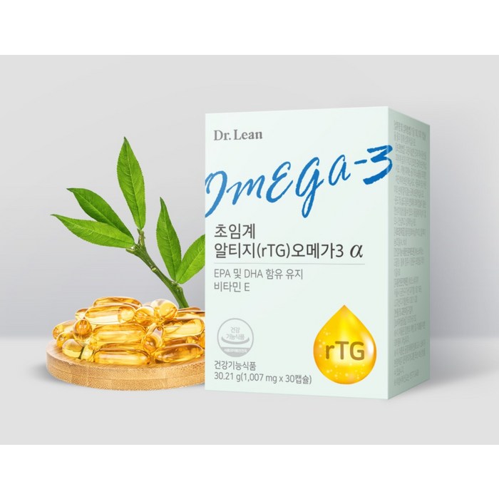 닥터린 초임계 알티지 오메가3 알파 30.21g 후기 분석 - 원재료 정보
