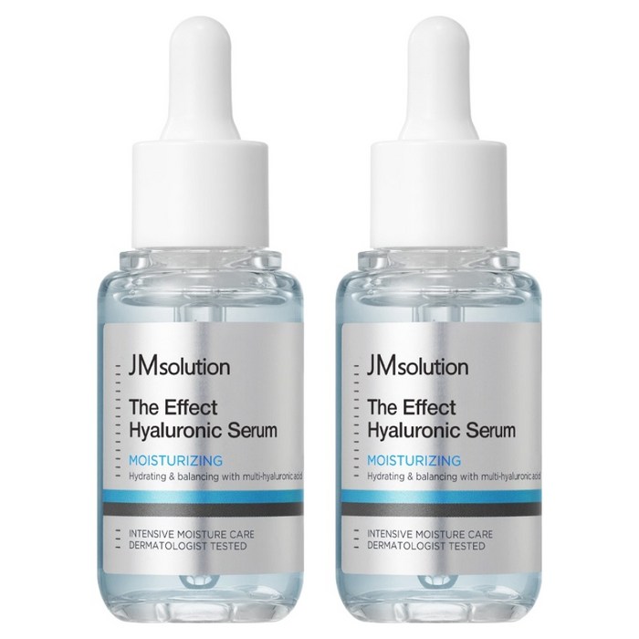 제이엠솔루션 더 이펙트 히알루로닉 수분 세럼, 2개, 30ml
