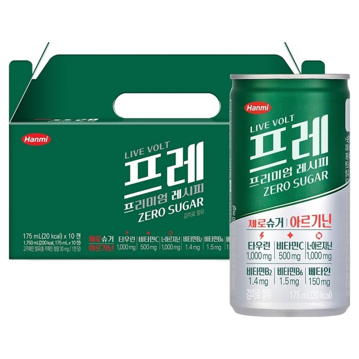 한미사이언스 프레 프리미엄 레시피, 10개, 175ml