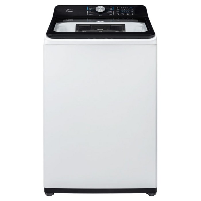 마이디어 파워워시 통돌이 세탁기 19kg 1등급 방문설치, 클리어 화이트 + 블랙, MA512W190D/WK-KR