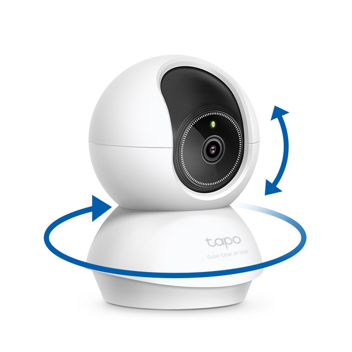 타포 3K 5MP 회전형 스마트 홈 WiFi 카메라, Tapo C230 후기 분석 - 컴팩트한 디자인