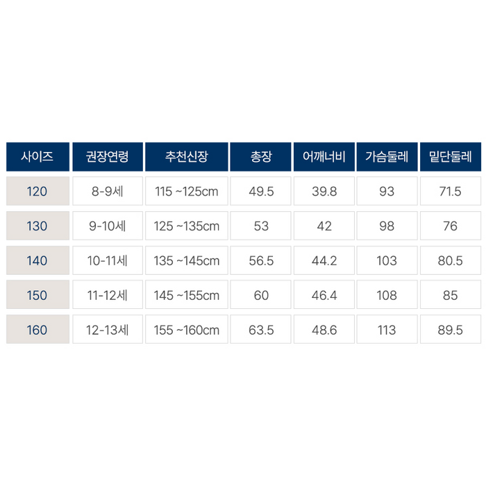 예일키즈 아동용 빅로고 오버핏 스타디움 자켓 YJCCJKE13235 후기 분석 - 전체적인 옷태와 색감
